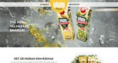 Desktop Screenshot of bravo.nu