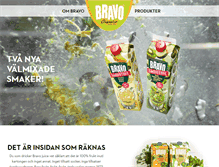 Tablet Screenshot of bravo.nu